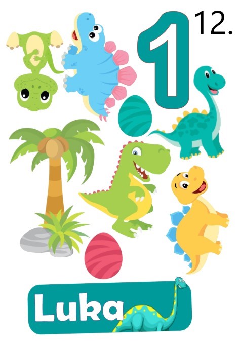 dinosauri set 1
