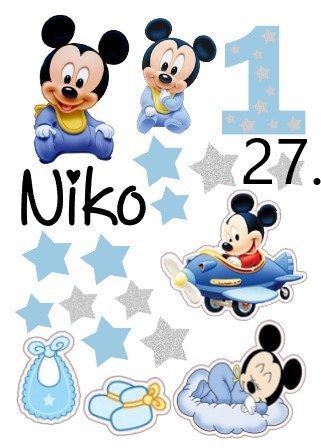 mickey set baby
