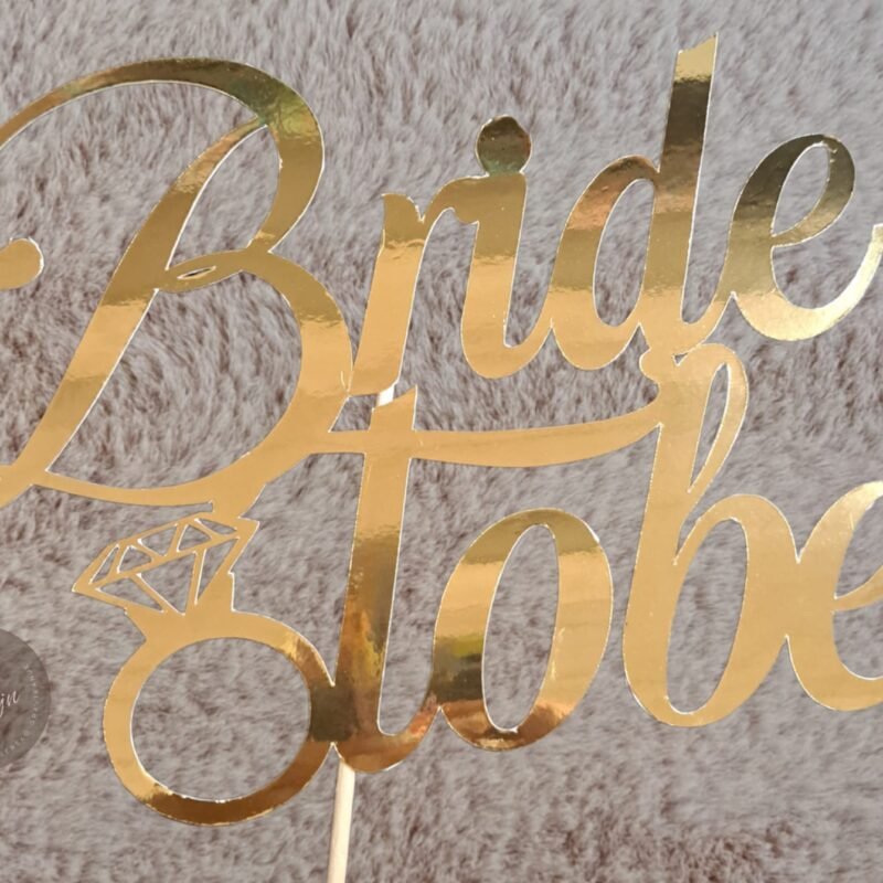 Toper Bride to be kartonski