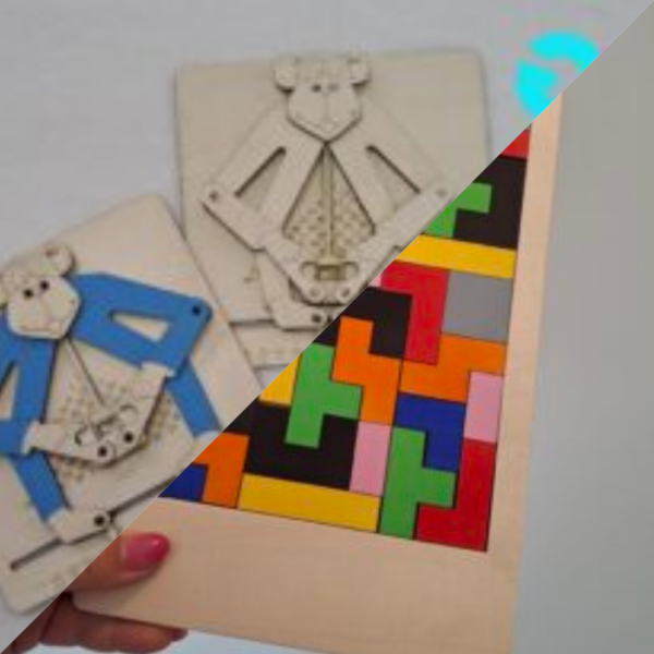 Edukativni Majmunčić + Tetris slagalica