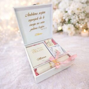 kutija za krštenje, personalizirana kutija za krštenje