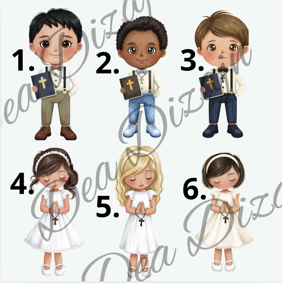 personalizirana kutija za krštenje s imenom