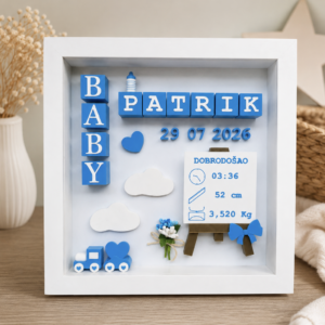 personalizirani okvir za rođenje djeteta